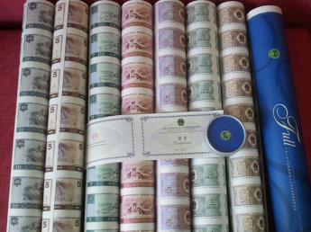 人民币整版钞(又称大炮筒)