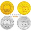 2012中国壬辰(龙)年圆形本色金银纪念币套装